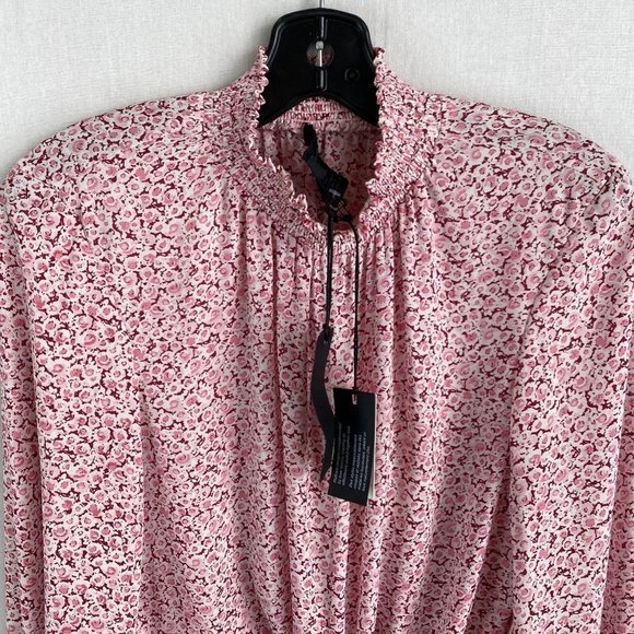 MAISON CINQUENT Pink Blouse NWT - Picture 4 of 9